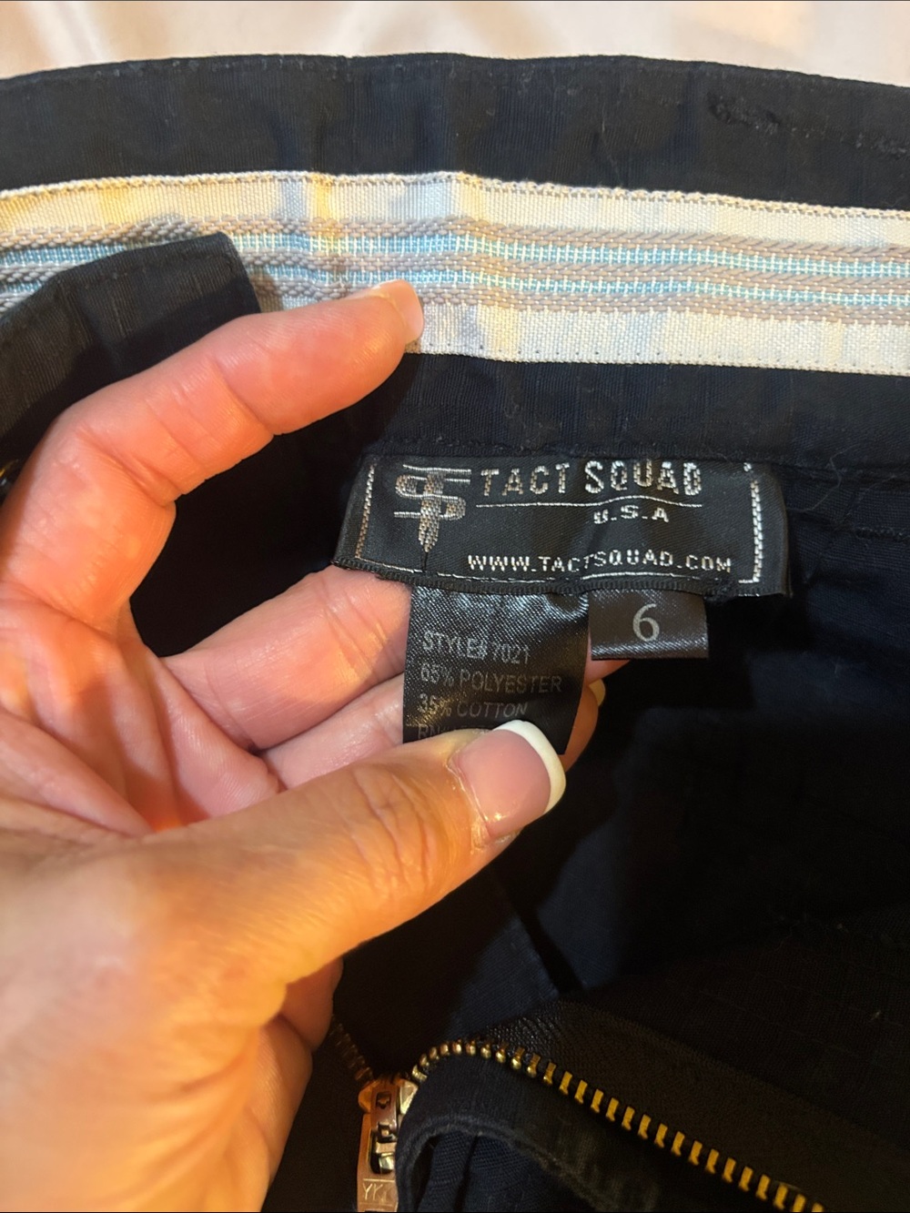 Dark Blue Women's EMT tactical Pants - Size 6